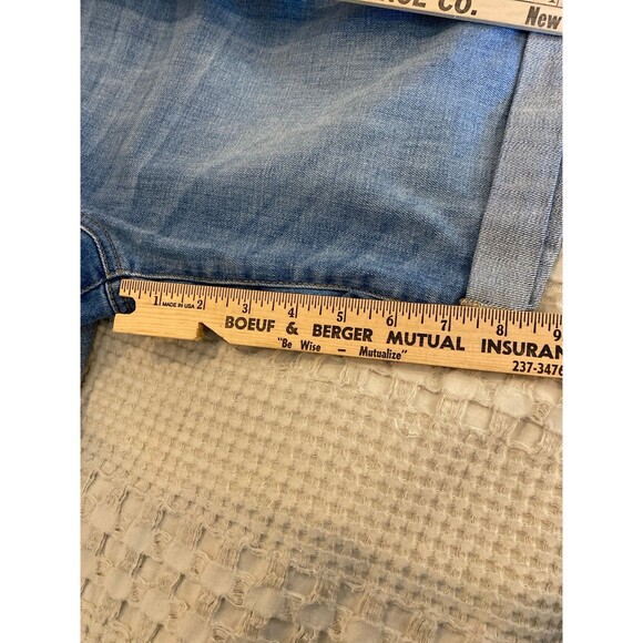 Talbots Shorts Simply Flattering 5 Pocket Size 4 + Stretch Cuffed Denim Walking - Picture 11 of 12
